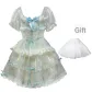 Blue Dress+Petticoat (35cm)
