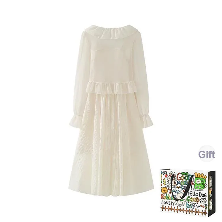 Dippanis Two Piece Skirt Sets Women's-1