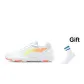 White Orange+Sports Socks
