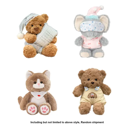 BEAR FORT Surprise Креативный Cute Cartoon Маленький Животные Плюшевая кукла Случайная Счастливая сумка