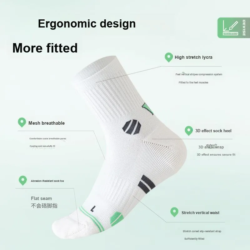 Top Melon Basketball Socks Men's Combo Set-2