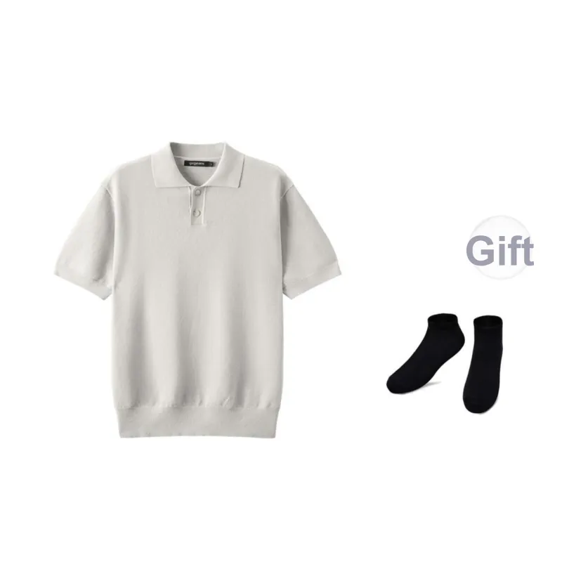 Gxg Jeans Polo Shirt Men's Apricot-0