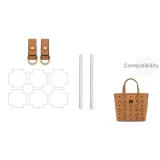 Brown[1 Pair Abrasion-Resistant Buckle+Metal Protective Film+Metal Protective Ring]