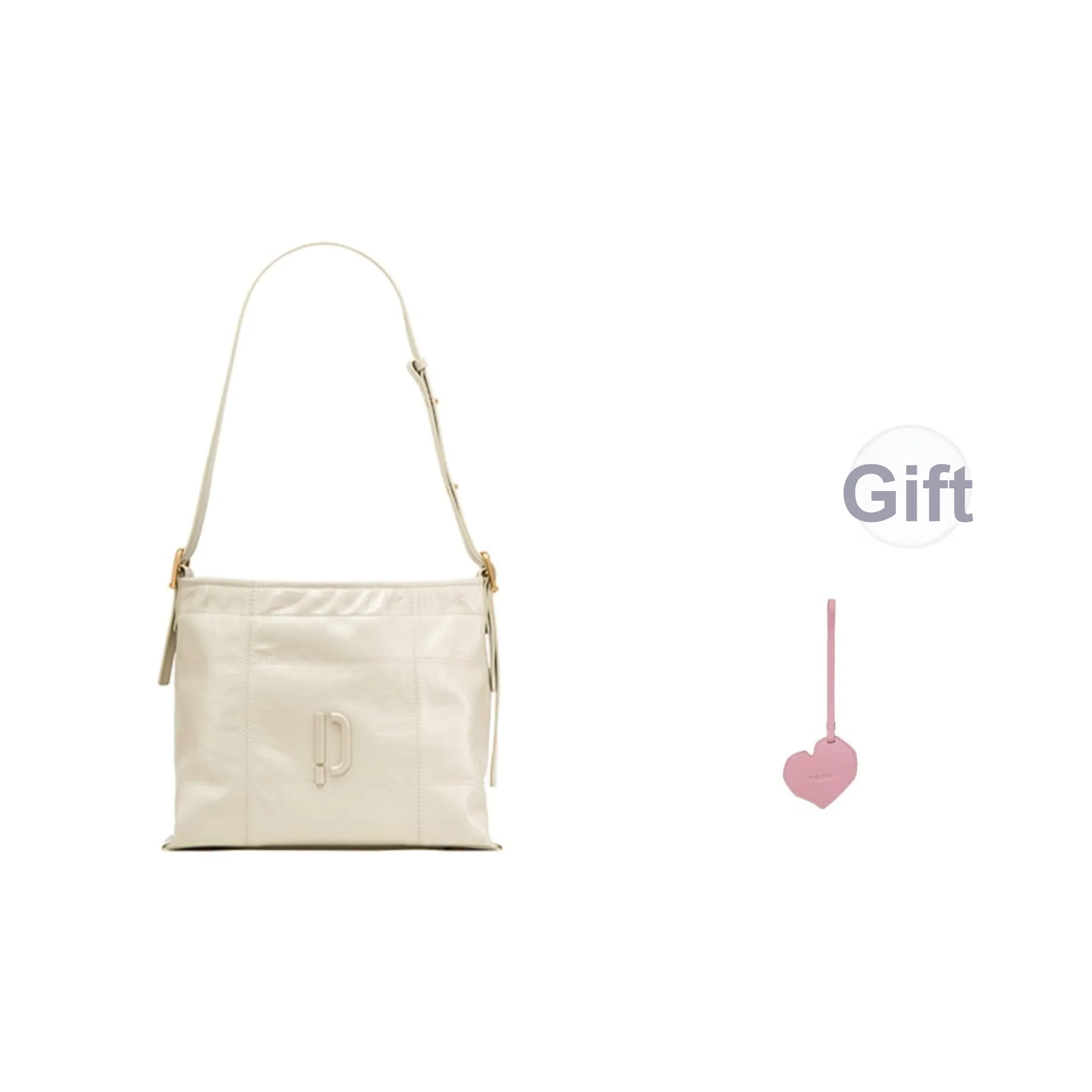 PECO Сумка через плечо из коровьей кожи Маленькая Унисекс Черная Желтая Белая