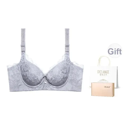 XIA.WA.ZHI.XIU Серебристо-серый Женский Бюстгальтер