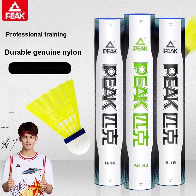 PEAK 6 Pack 12 Pack Nylon Indoor, Outdoor, All Shuttlecocks-1
