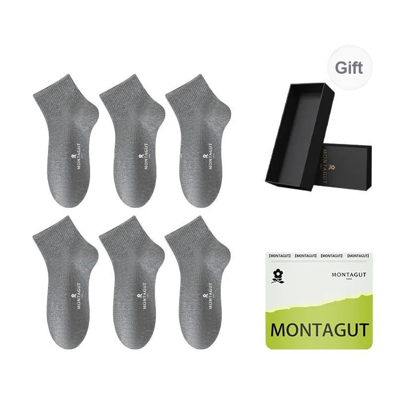 Montagut Mid Calf Socks Women's Box 6 Pack-0