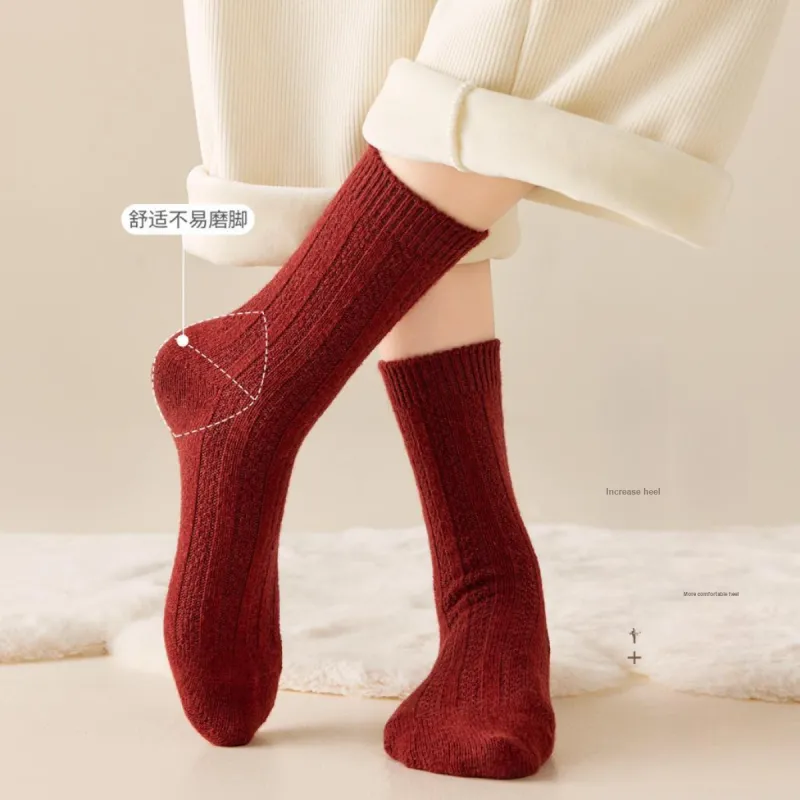 Ordifen Mid Calf Socks Women's 3 Pack-15