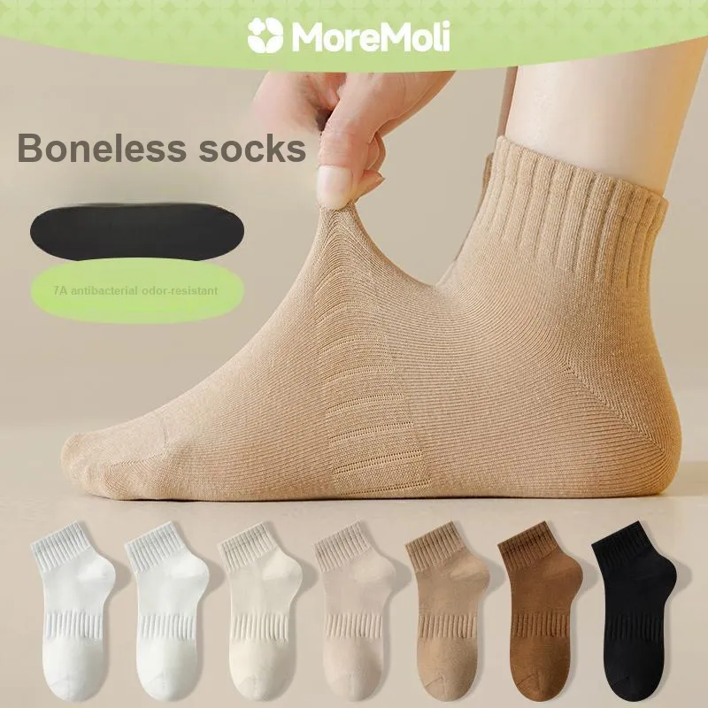 Moremoli Mid Calf Socks Women's 5 Pack-7