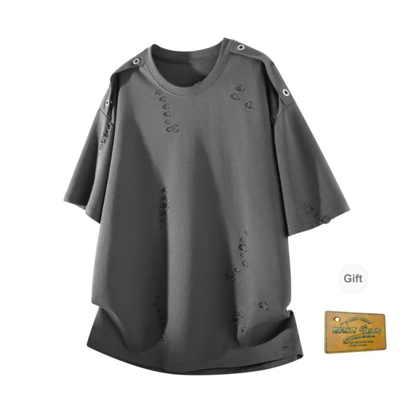 HOKLV T Shirts Unisex-4