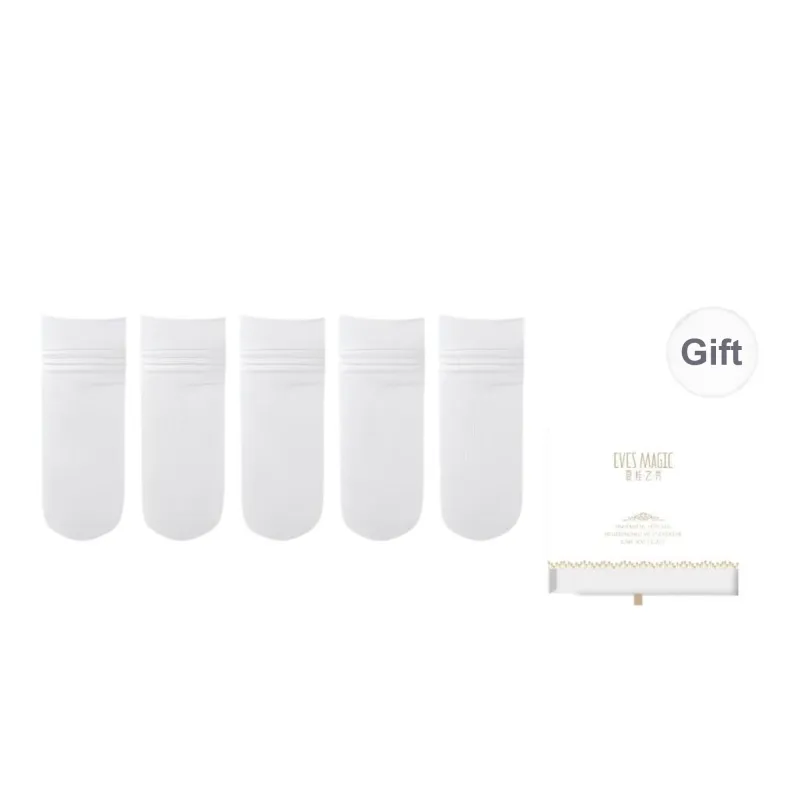 XIA.WA.ZHI.XIU Mid Calf Socks Women's Box 5 Pack-0