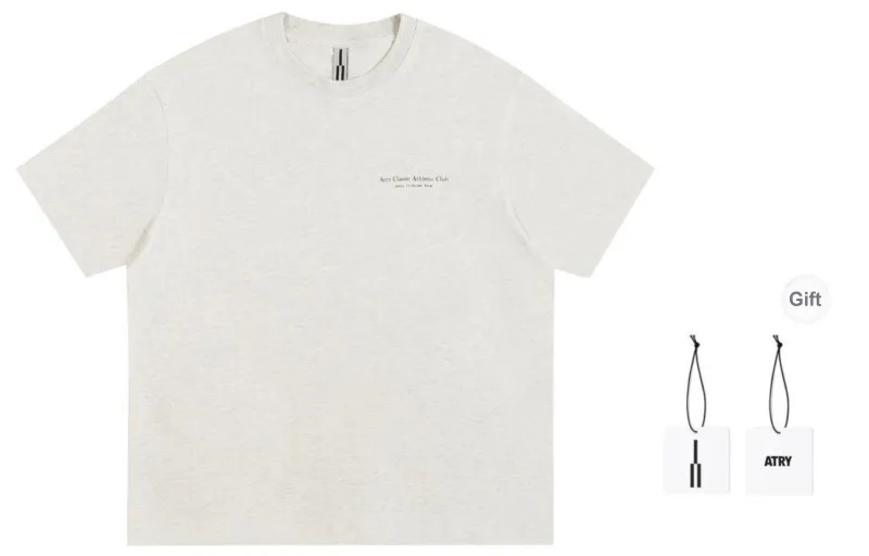 Atry Alphabet Slogan Series T Shirt Unisex-1