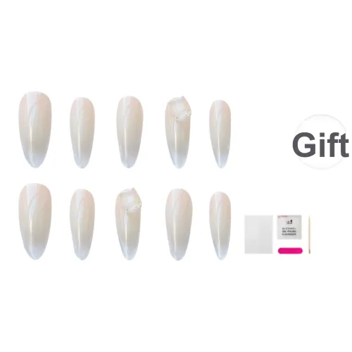 JIABITU Румяна Ледяные Кубики False Nail MID Длина Однотонный Jump Цвет Милый 17мм