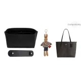City33 Black Gold Buckle Shoulder Pads+Black Liner+Doll