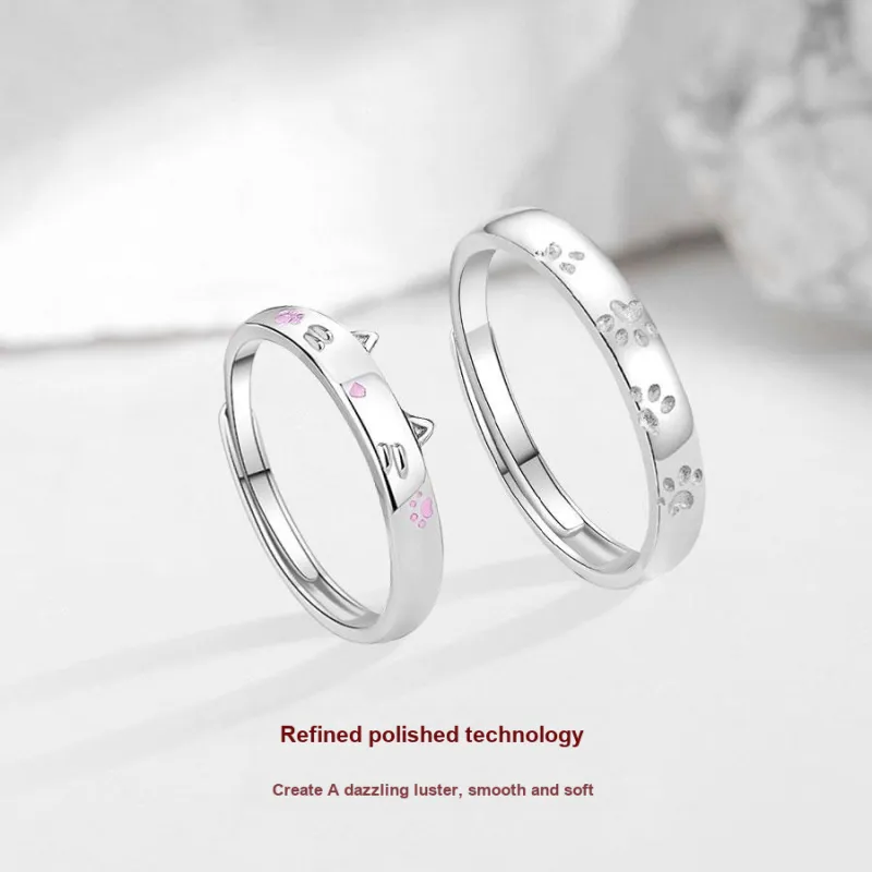 Master Kim Niche Luxury Design Advanced Touch Adjustable Opening Ring Unisex-3
