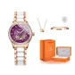 Purple Dial: LOVE (Includes Genuine Belt+Premium Box Three-Piece Set)
