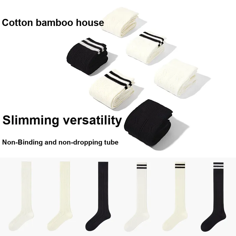 B&C.Room Knee High Socks Women's 2 Pack-2