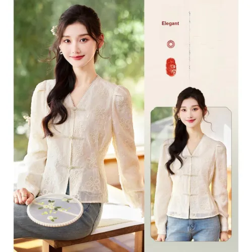 Like The Age Of Water Shirt Regular Women's Apricot