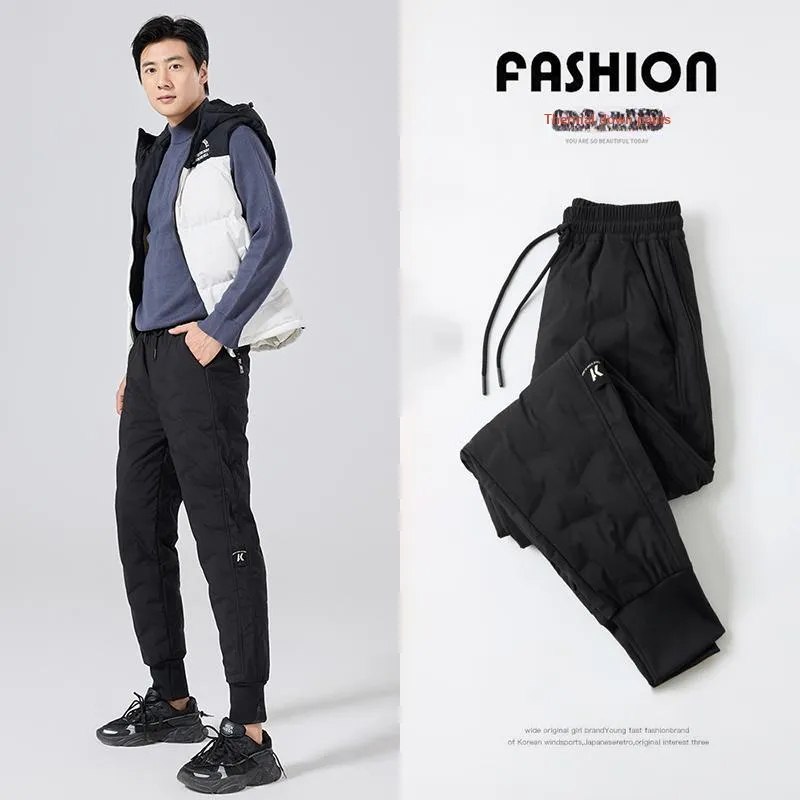MIIOW Down & Insulated Pants Unisex Black-4