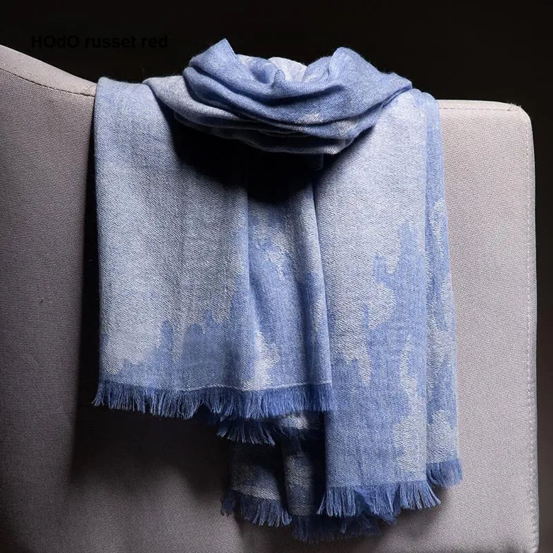 Red Bean Cashmere Shawls Women's-5