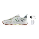 White, Gray, and Green+Professional Sports Socks