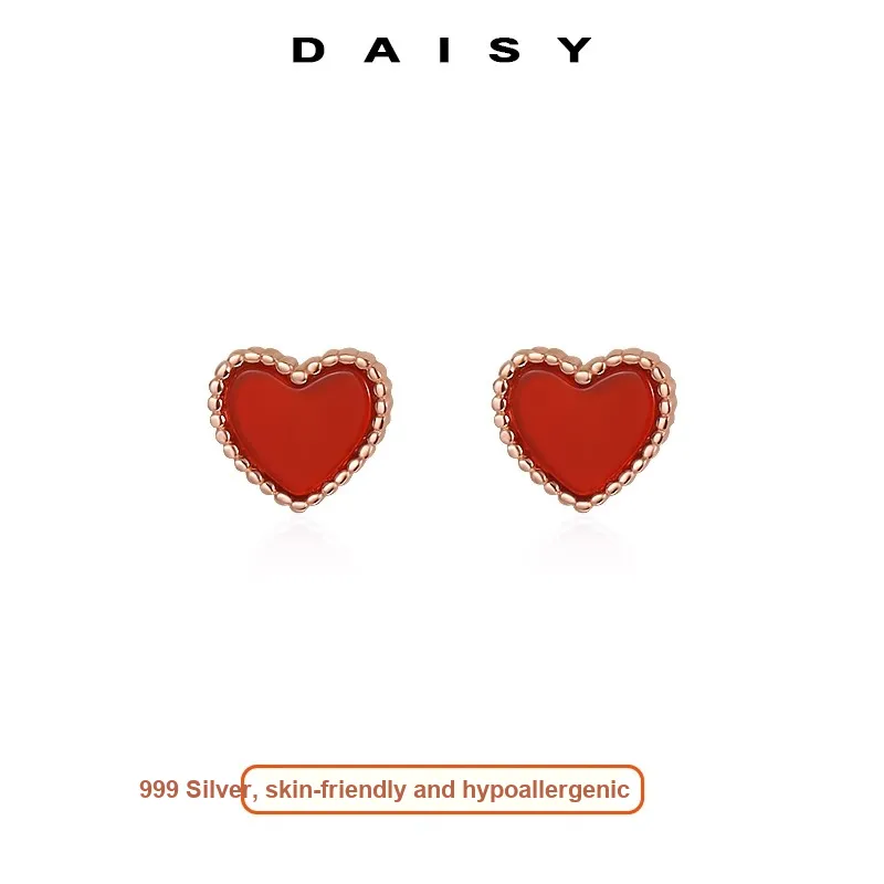 Daisy Dream Full Sterling Silver Stud Earrings Women's-2