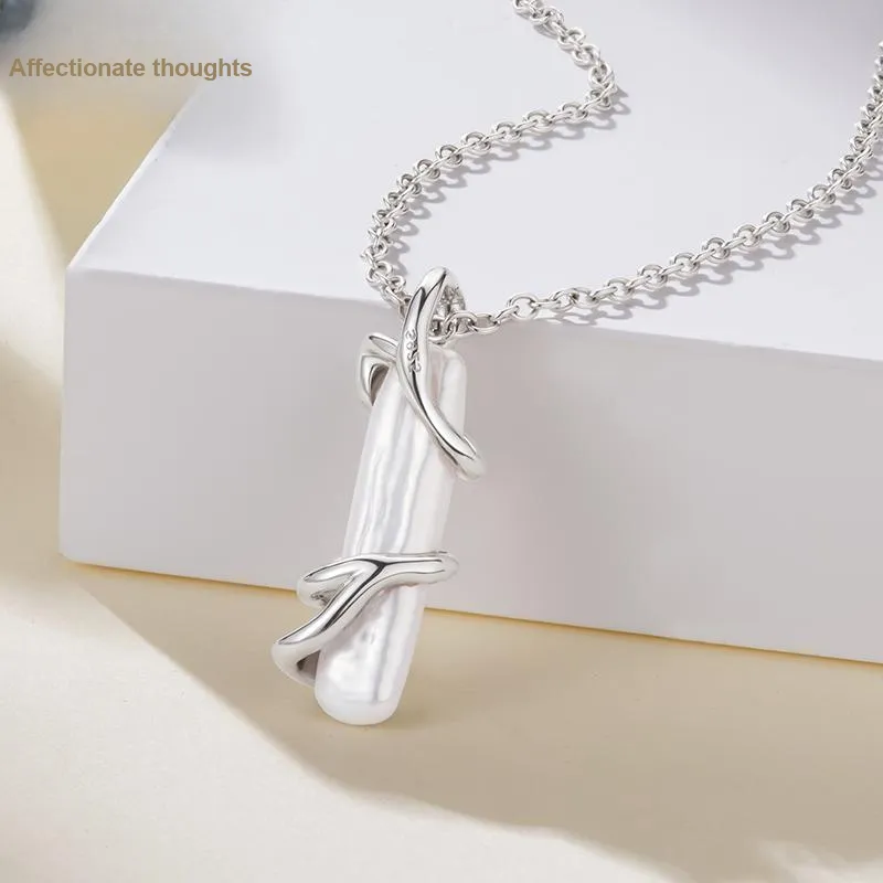 Sentimentality 925 Sterling Silver Necklaces Women's-2