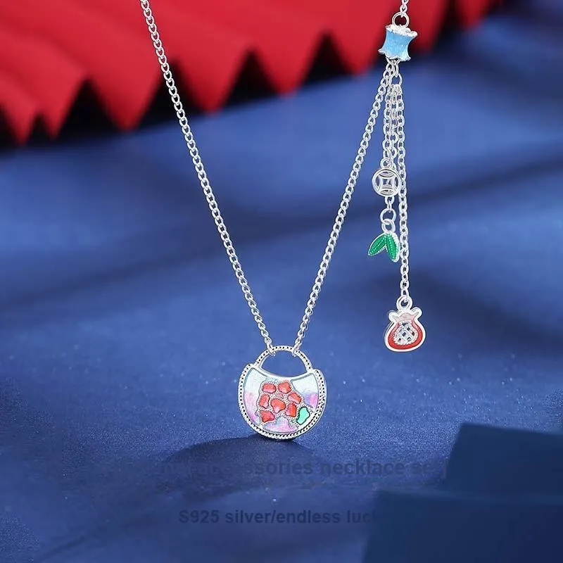 JESCAKOO S925 Silver Necklaces Women's-1