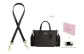 [Leather Strap]Black Underarm One Shoulder 65cm