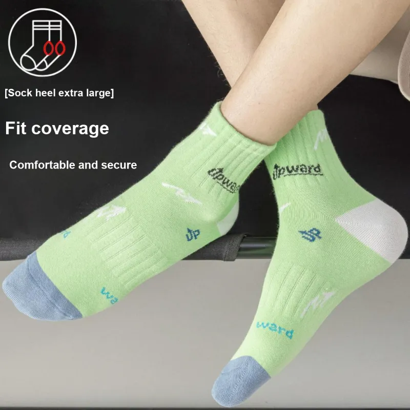 AUGUST Ankle Socks Men's 5 Pack-5