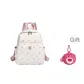 White + strawberry bear pendant