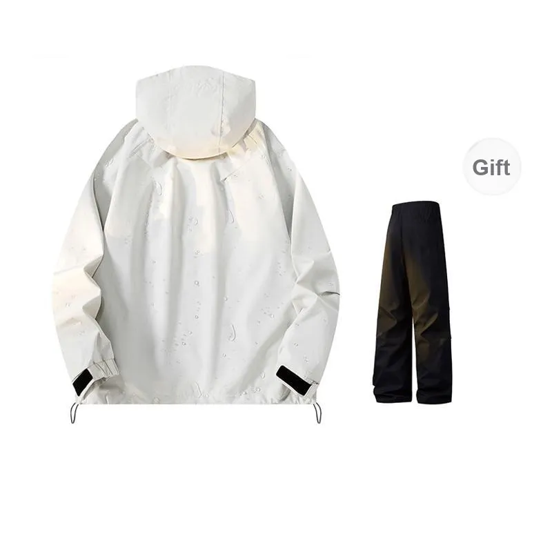 Lafetto Waterproof And Windproof Windbreaker Jacket Unisex-21