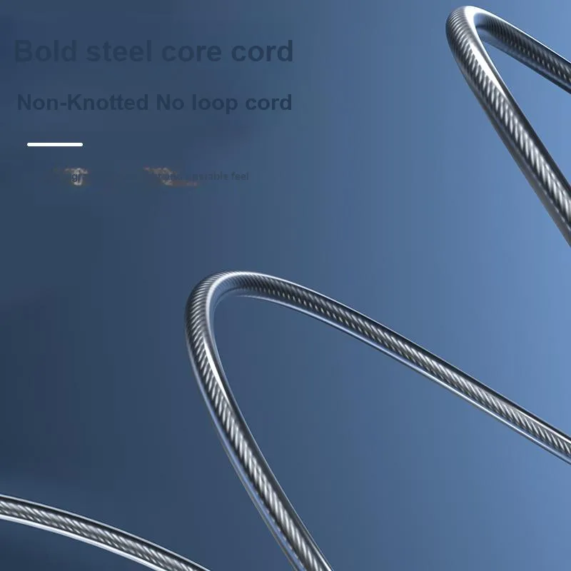 LiNing Dual Bearings Steel Wire Long Rope Smooth And Non-Jammed Aerobic Fat Reduction Unisex-3