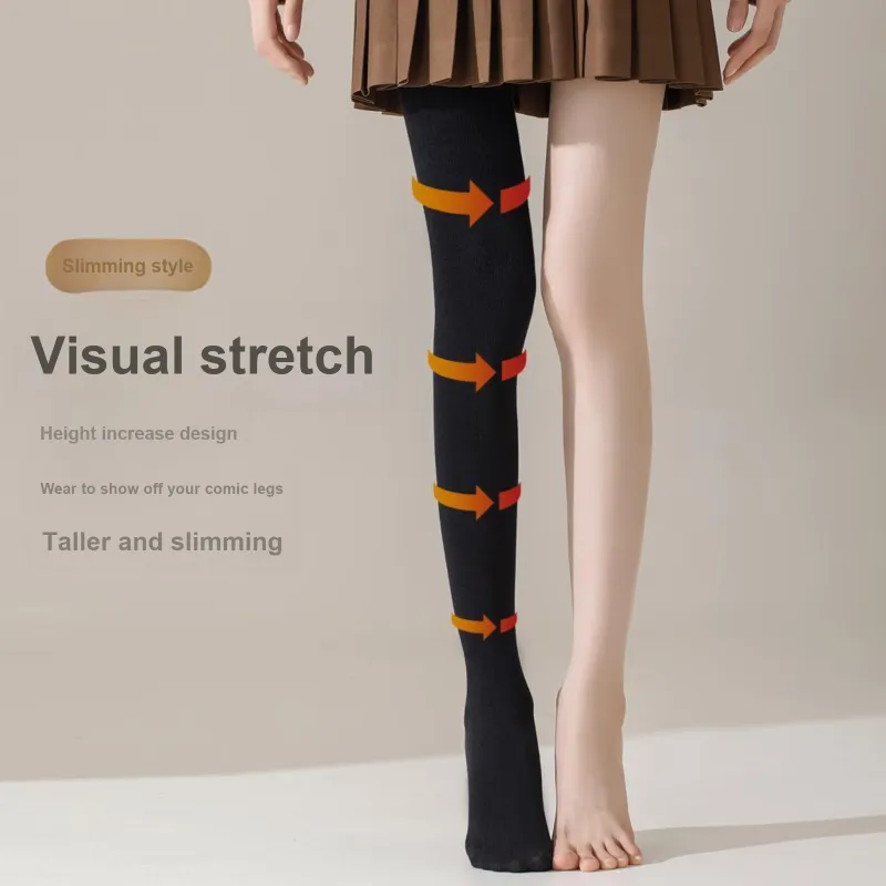 XXLLG Knee High Socks Women's 2 Pack-3