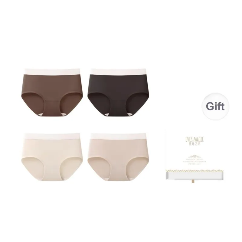 XIA.WA.ZHI.XIU Underpants Women's Box 4 Pack-12