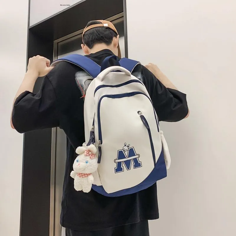 Wolfhorse Nylon Backpack Unisex Multicolor-19
