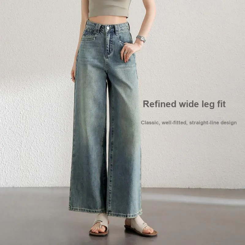 LUYOUYE Jeans Women's Blue-3