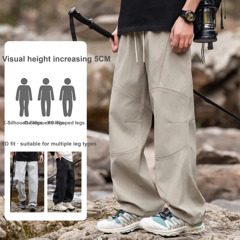 WOOD SOON Casual Pants Unisex-8