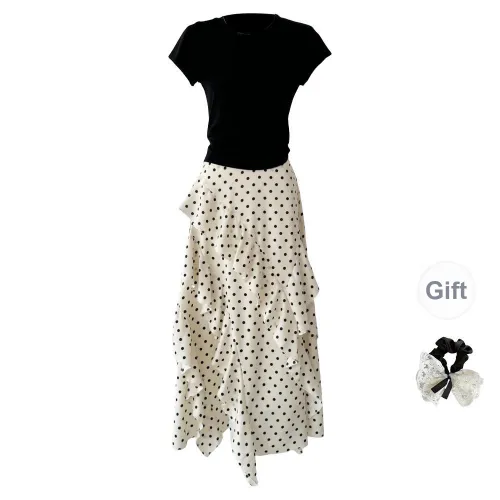TUSHIFEI Two Piece Skirt Sets Women's