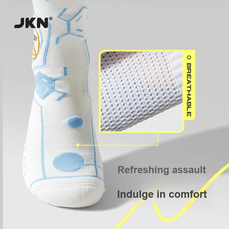 JKN Unisex Basketball Socks-2
