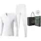 Men's V-Neck Clothing Sets (Bleached) 100% cotton Skin-Friendly/3A Antibacterial