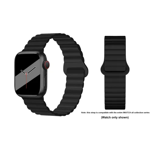 ZHISHENG Ремешок Apple Совместимость Силиконовый Материал 38 45 мм Циферблат Часов Все