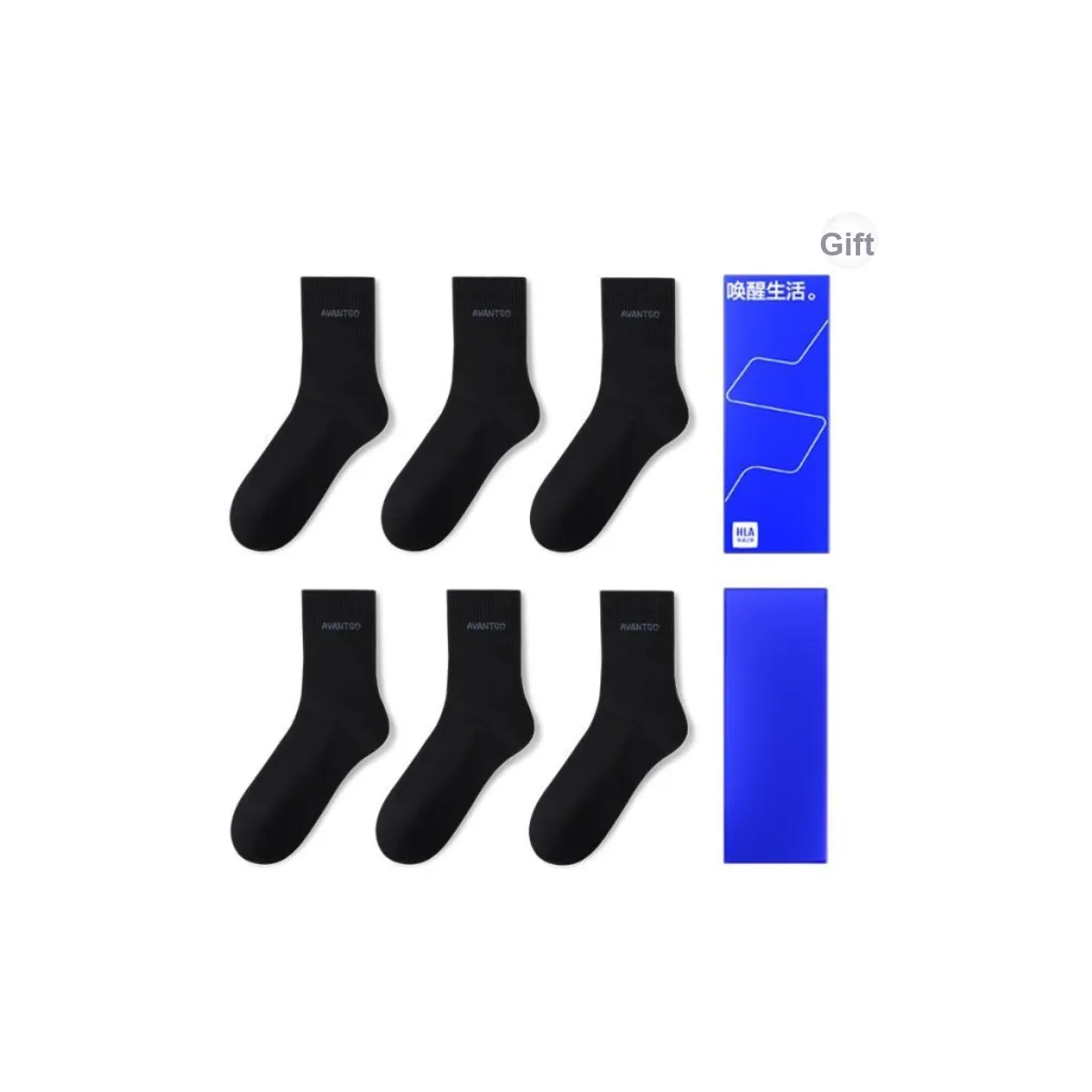 HLA Мужские носки MID до икры