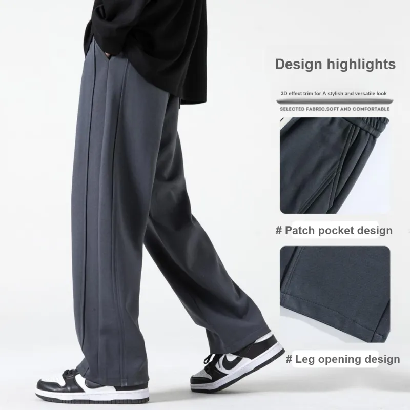 WOOD SOON Casual Pants Unisex-34