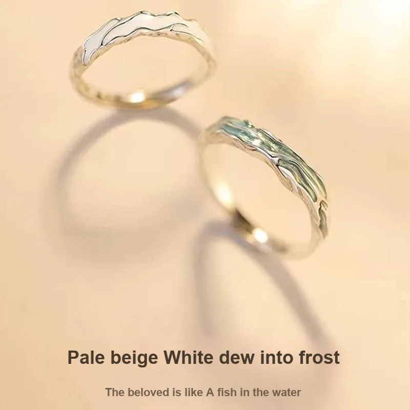 Kelanxi 999 Fine Silver Rings Unisex-3