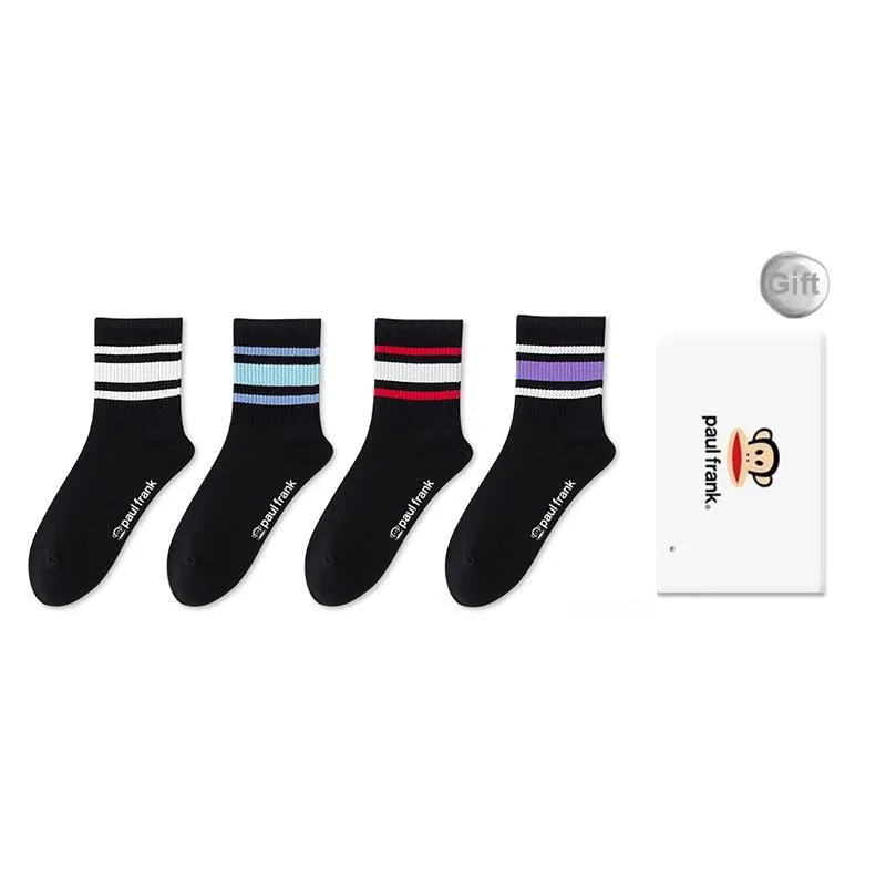 PAUL FRANK Mid Calf Socks Women's Gift Box Combination-10