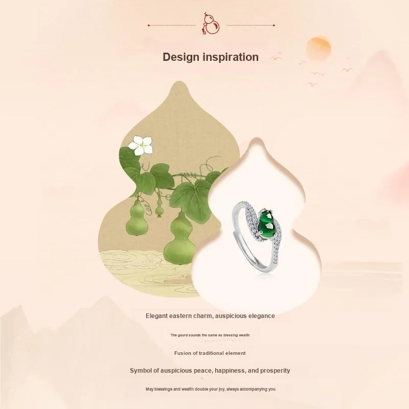 With The Heart Of The Jade Ice Glutinous Jadeite Rings Women's-5