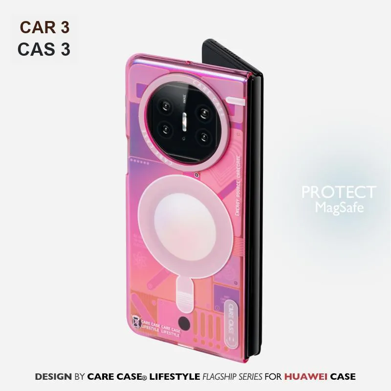 CARECASE TPU Material Circuit Board Magnetic Phone Case Compatible With Huawei MATE X5-3