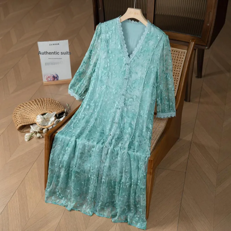 To The West Short Sleeved Dress Women's-2
