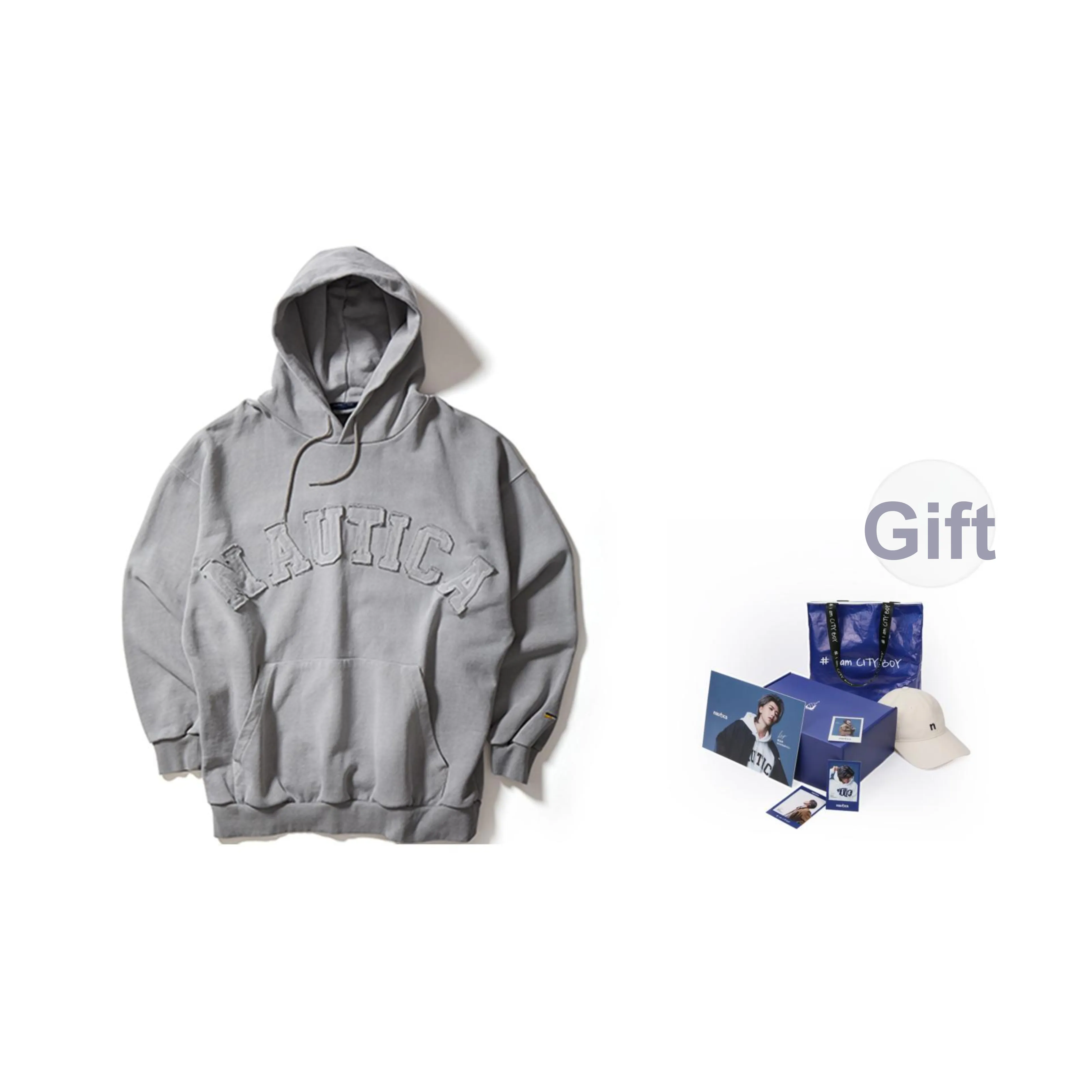 Nautica White Sail Свитшот Унисекс